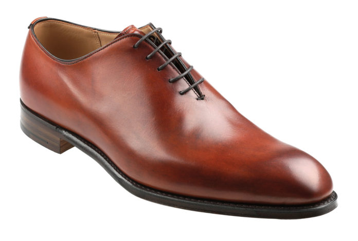 wholecut brown shoes for men